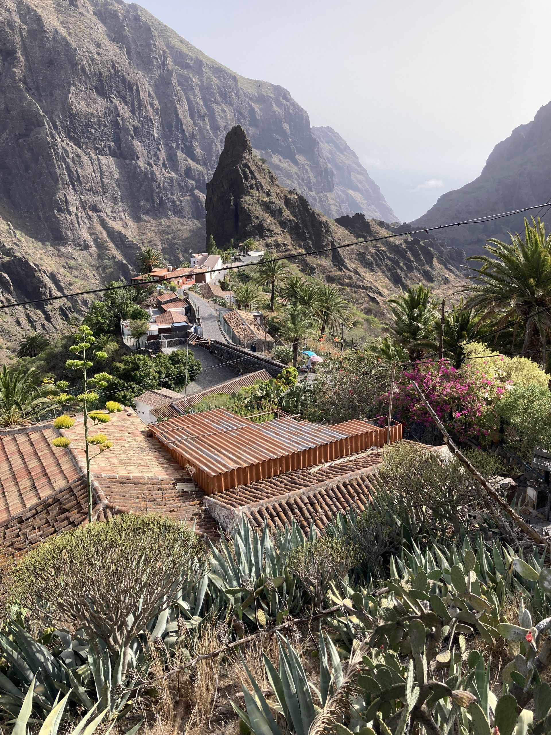 Masca gorge village